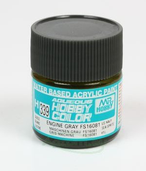 Mr.Hobby Color H339 Engine Gray - FS1608 - GLOSS - 10ml - Mr.Hobby