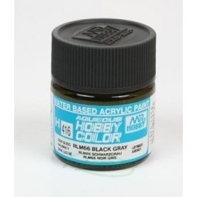 Mr.Hobby Color H416 RLM 66 - Black Gray - SATIN - 10ml 