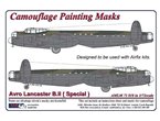AML 1:72 Maski do Avro Lancaster B.II