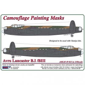 AML M49023 Maska Avro Lancaster B.I/B.III 1/48