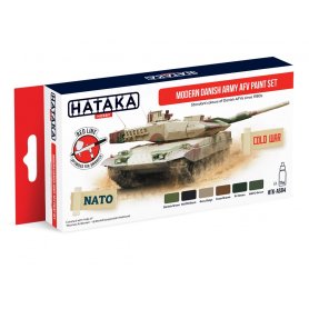 Hataka HTK-AS84 Modern Danish Army AFV paint set