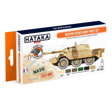 Hataka HTK-CS25 Modern French Army paint set