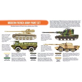 Hataka HTK-CS25 Modern French Army paint set