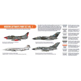 Hataka HTK-CS48 Modern Luftwaffe paint set v.1