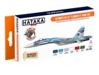 Hataka CS083 ORANGE-LINE Paints set ULTIMATE SUKHOI SU-33 FLANKER D 
