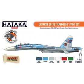 Hataka HTK-CS83 Ultimate Su-33 Flanker D paint set