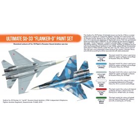 Hataka HTK-CS83 Ultimate Su-33 Flanker D paint set