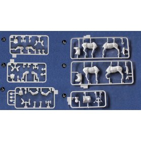 RIIch Rv35012 German If-5 Horse Drawn MG Wagon 