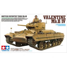 Tamiya 1:35 British Mk.III Valentine Mk.II/IV