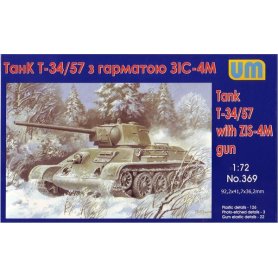 UM 1:72 T-34-57 z działem ZIS-4M