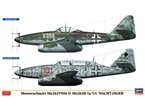 Hasegawa 1:72 Messerschmitt Me-262 V-056 i Me 262 B-Ia / U1 Nachtjager