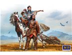 MB 1:35 ON THE GREAT PLAINS Indian wars series | 2 figurines |