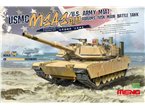 Meng 1:35 M1A1 AIM / M1A1 Abrams TUSK - USMC MAIN BATTLE TANK 