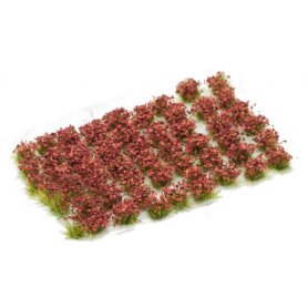 Kwiatki Crimson Red Flowers 6mm