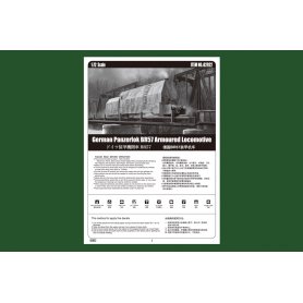 Hobby Boss 82922 Panzerlok BR57 Armoured Locomotiv