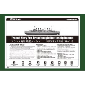 Hobby Boss 1:350 Francuski pancernik Danton