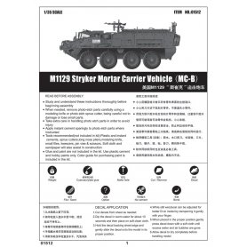 Trumpeter 1:35 M1129 Stryker z moździeżem