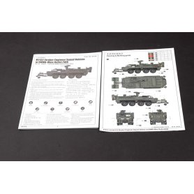 Trumpeter 1:35 Pojazd inżynieryjny M1132 Stryker z trałem przeciwminowym 