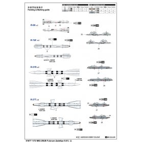 Trumpeter 1:72 MiG-29UB Fulcrum Izdeliye 9.51