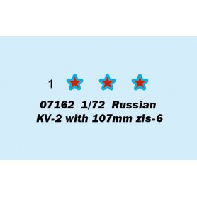 Trumpeter 07162 KV-2 w/107mm Zis-6