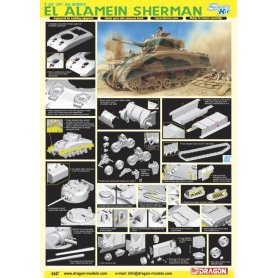 Dragon 6447 El Alamein Sherman