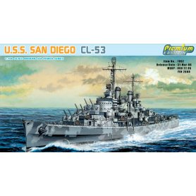 Dragon 1:700 Amerykański krążownik USS San Diego CL-53