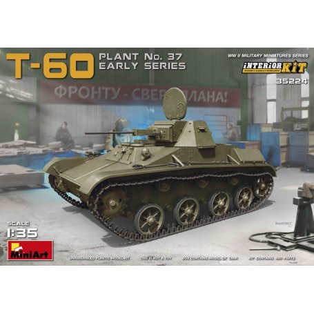 Mini Art 35224 T-60 (Plant No37) early w/interior