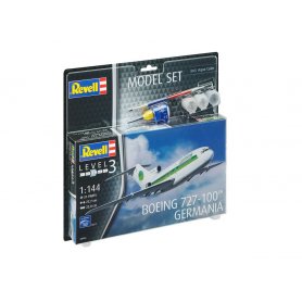 Revell 1:144 Boeing 727-100 Germania | Model Set | z farbkami |