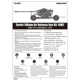 Trumpeter 1:35 100mm KS-19M2
