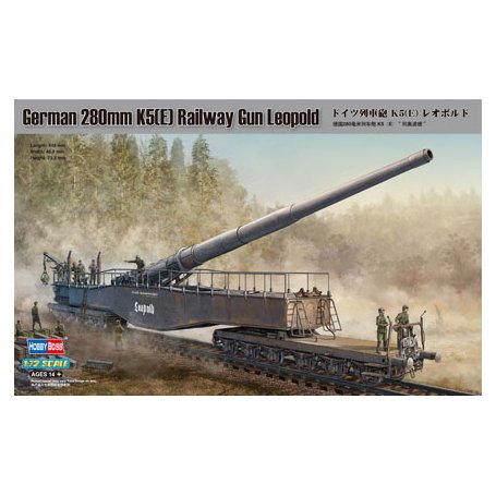 HOBBY BOSS 82903 1/72 German 280mm K5(E) Railway G