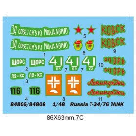HOBBY BOSS 84806 1/48 Rissian T-34/76 (model 1942