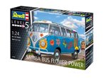 Revell 1:24 Volkswagen T1 Samba Bus Flower Power