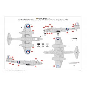 Airfix 09184 Gloster Meteor F.8 Korean War 1/48