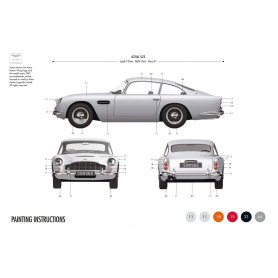 Airfix 50089A Starter Set-Aston Martin DB5 Silver