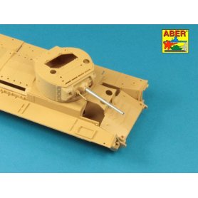 Aber 1:32 Wczena lufa do Valentine Mk.II-VII / Matilda Mk.II-IV