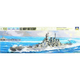 Aoshima 04600 1/700 Us Navy North Carolina