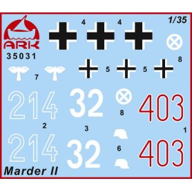 Ark Models 35031 1/35 Marder II Sd.Kfz.132 German