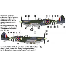 Ark Models 48008 1/48 Spitfire Mk.IX British fight