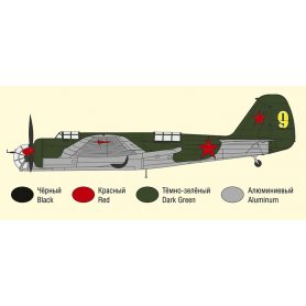 Ark Models 72002 1/72 Tupolev SB2 Russian medium