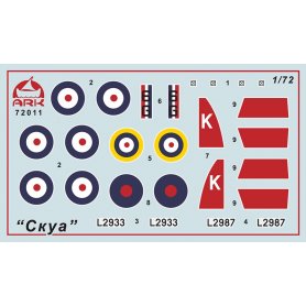 Ark Models 72011 1:72 Blackburn Skua Mk.II