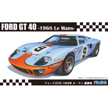 Fujimi 126050 1:24 RS-97 Ford GT40 `68 LeMans Win.