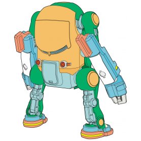 Hasegawa 1:35 MechatroWeGo No.6 Power Arm Usumidori i Midori