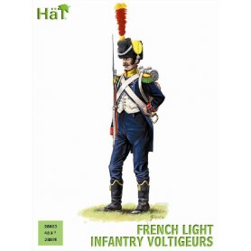 HaT 28mm FRENCH LIGHT INFANTRY VOLTIGEURS | 48 figurek |