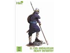 HaT 28mm EL CID ANDALUSIAN HEAVY INFANTRY | 32 figurines | 