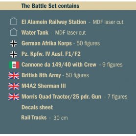 Italeri 1:72 El Alamein BATTLESET
