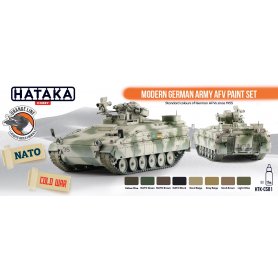 Hataka Zestaw farb modern German Army AFV 