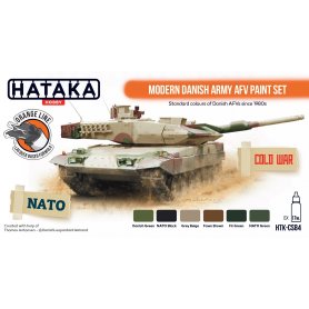Hataka Zestaw farb modern Danish Army AFV