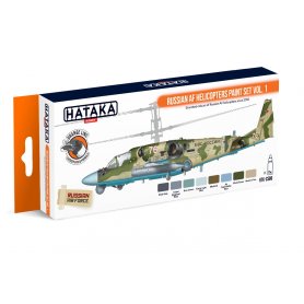 Hataka CS086 ORANGE-LINE Paints set RUSSIAN AF HELICOPTERS pt.1 