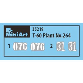 Mini Art 1:35 T-60 / Plant 264 Stalingrad z wnętrzem