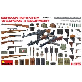Mini Art 1:35 Niemiecka broń i wyposażenie piechoty